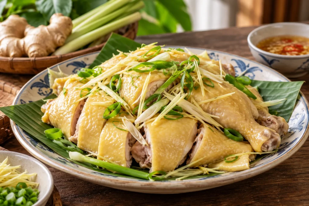 Ảnh minh họa AI: ga hap ruou