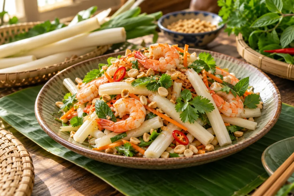 Ảnh minh họa AI: goi bon bon
