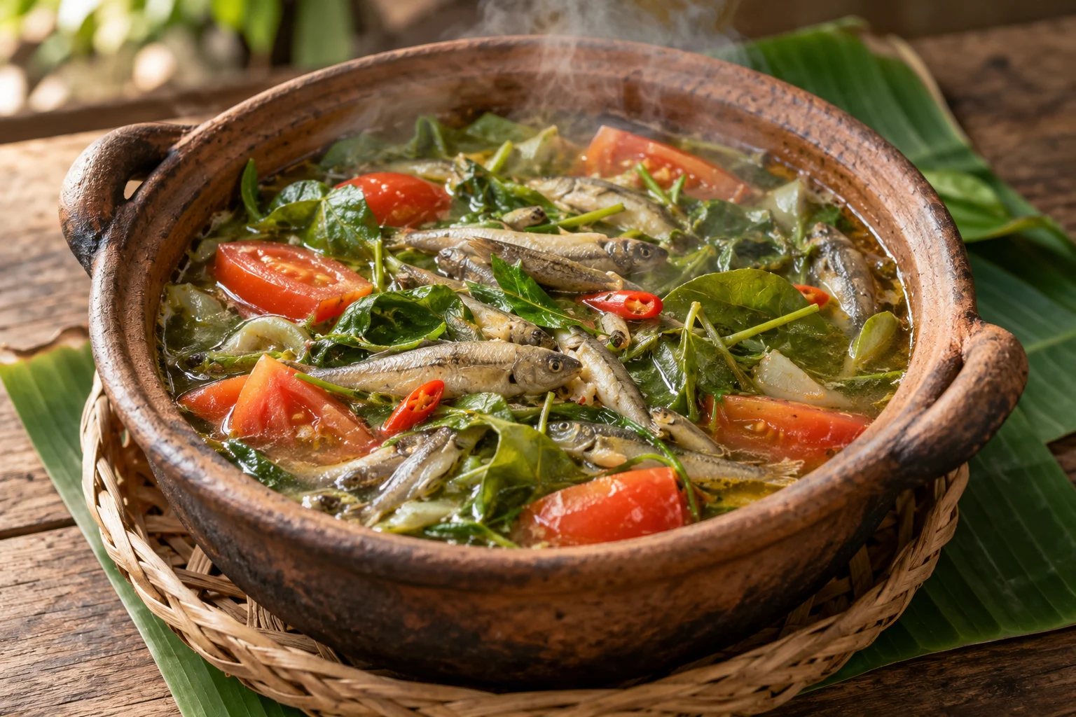 Lẩu cá kèo lá giang phiên bản minh họa
