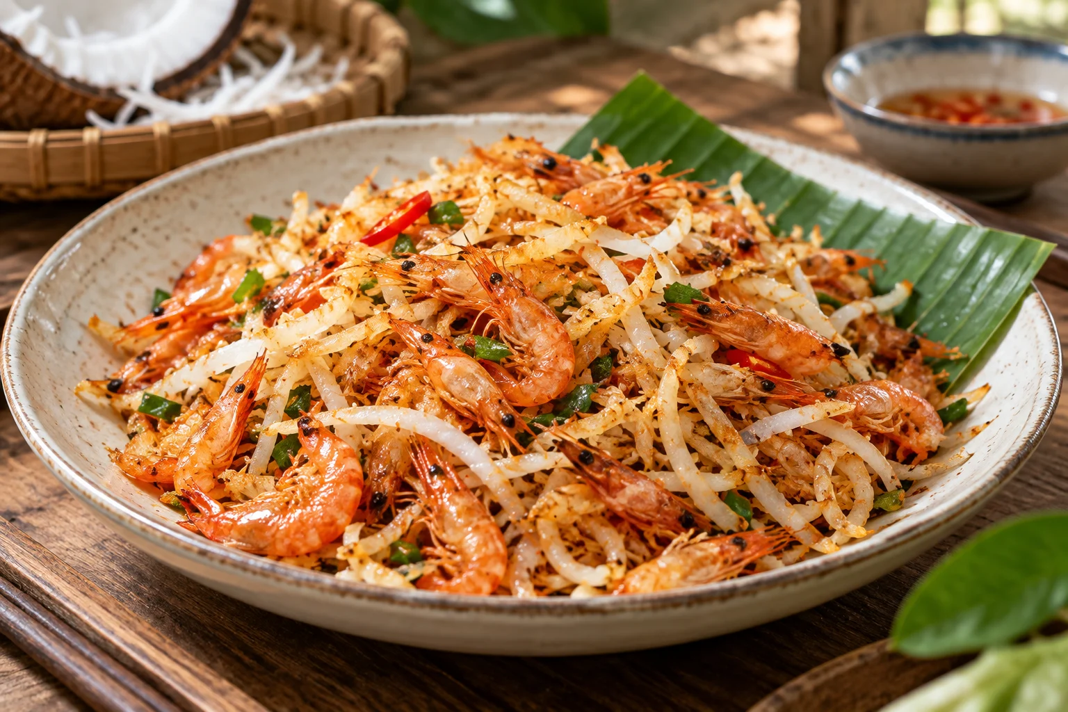 Nhịp chợ quê trong cách chuẩn bị một bữa ăn