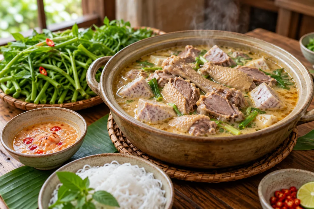Ảnh minh họa AI: vit nau chao